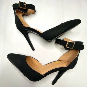 NEW Black Ankle Strap Heels